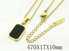 HY Wholesale Necklaces Stainless Steel 316L Jewelry Necklaces-HY19N0447OA