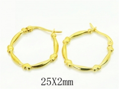 HY Wholesale Earrings 316L Stainless Steel Earrings-HY06E0338OX