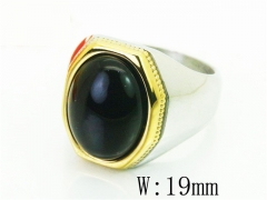 HY Wholesale Popular Rings Jewelry Stainless Steel 316L Rings-HY17R0819HJS