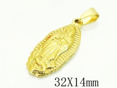 HY Wholesale Pendant 316L Stainless Steel Jewelry Pendant-HY62P0167IV