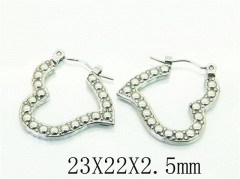 HY Wholesale Earrings 316L Stainless Steel Earrings-HY70E1204KT