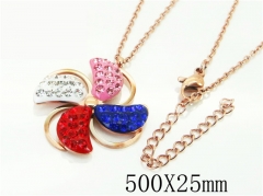 HY Wholesale Necklaces Stainless Steel 316L Jewelry Necklaces-HY51N0045HLE