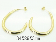 HY Wholesale Earrings 316L Stainless Steel Earrings-HY32E0378HHE