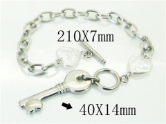 HY Wholesale Bracelets 316L Stainless Steel Jewelry Bracelets-HY21B0531HKD