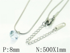 HY Wholesale Necklaces Stainless Steel 316L Jewelry Necklaces-HY59N0256LLU