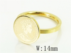 HY Wholesale Popular Rings Jewelry Stainless Steel 316L Rings-HY19R1161NE