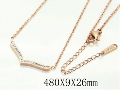 HY Wholesale Necklaces Stainless Steel 316L Jewelry Necklaces-HY19N0469NA