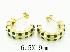 HY Wholesale Earrings 316L Stainless Steel Earrings-HY32E0368H35