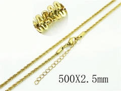 HY Wholesale Necklaces Stainless Steel 316L Jewelry Necklaces-HY70N0650LQ