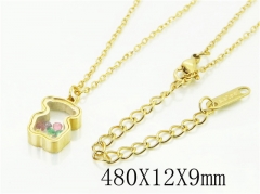 HY Wholesale Necklaces Stainless Steel 316L Jewelry Necklaces-HY19N0486OE