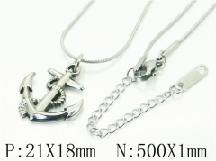 HY Wholesale Necklaces Stainless Steel 316L Jewelry Necklaces-HY59N0266LLS