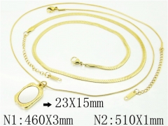 HY Wholesale Necklaces Stainless Steel 316L Jewelry Necklaces-HY59N0282HHF