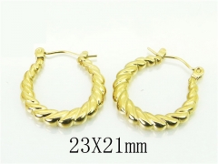 HY Wholesale Earrings 316L Stainless Steel Earrings-HY70E1260LG