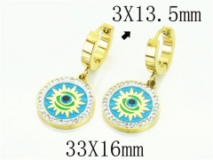 HY Wholesale Earrings 316L Stainless Steel Earrings-HY32E0362HRR