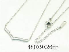 HY Wholesale Necklaces Stainless Steel 316L Jewelry Necklaces-HY19N0467MZ
