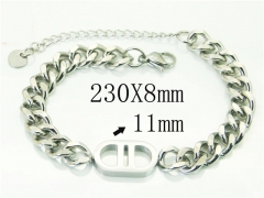 HY Wholesale Bracelets 316L Stainless Steel Jewelry Bracelets-HY19B1051OZ