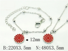 HY Wholesale Stainless Steel 316L Necklaces Bracelets Sets-HY91S1421HDD