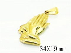 HY Wholesale Pendant 316L Stainless Steel Jewelry Pendant-HY62P0145JX