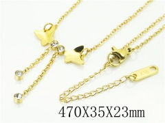 HY Wholesale Necklaces Stainless Steel 316L Jewelry Necklaces-HY19N0483NE