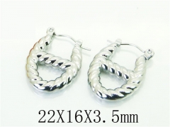 HY Wholesale Earrings 316L Stainless Steel Earrings-HY70E1274KW