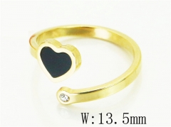 HY Wholesale Popular Rings Jewelry Stainless Steel 316L Rings-HY19R1195NE