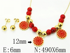 HY Wholesale Jewelry Stainless Steel 316L Fashion Jewelry Set-HY14B0260HQQ