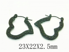 HY Wholesale Earrings 316L Stainless Steel Earrings-HY70E1207LE