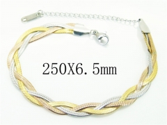 HY Wholesale Bracelets 316L Stainless Steel Jewelry Bracelets-HY19B1046OF
