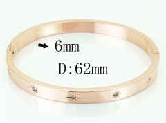 HY Wholesale Bangles Jewelry Stainless Steel 316L Fashion Bangle-HY14B0262HHE