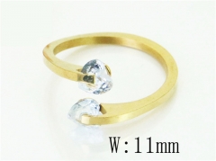 HY Wholesale Popular Rings Jewelry Stainless Steel 316L Rings-HY19R1189PC