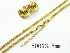 HY Wholesale Necklaces Stainless Steel 316L Jewelry Necklaces-HY70N0652MQ