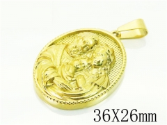 HY Wholesale Pendant 316L Stainless Steel Jewelry Pendant-HY22P1094HHA