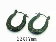 HY Wholesale Earrings 316L Stainless Steel Earrings-HY70E1247LY