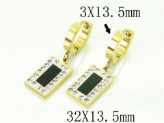 HY Wholesale Earrings 316L Stainless Steel Earrings-HY80E0670MLF