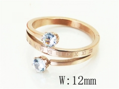 HY Wholesale Popular Rings Jewelry Stainless Steel 316L Rings-HY19R1187PE