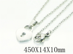 HY Wholesale Necklaces Stainless Steel 316L Jewelry Necklaces-HY52N0216LS