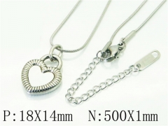 HY Wholesale Necklaces Stainless Steel 316L Jewelry Necklaces-HY59N0263MLX