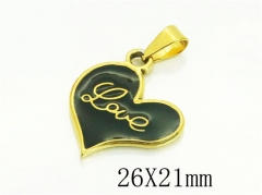 HY Wholesale Pendant 316L Stainless Steel Jewelry Pendant-HY62P0149IL