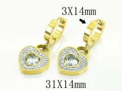 HY Wholesale Earrings 316L Stainless Steel Earrings-HY80E0674NL