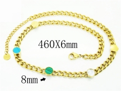 HY Wholesale Necklaces Stainless Steel 316L Jewelry Necklaces-HY32N0808HHR