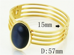 HY Wholesale Bangles Jewelry Stainless Steel 316L Fashion Bangle-HY52B0091HOA