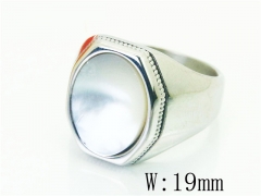 HY Wholesale Popular Rings Jewelry Stainless Steel 316L Rings-HY17R0798HIC