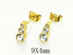 HY Wholesale Earrings 316L Stainless Steel Earrings-HY06E0342NE