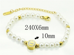 HY Wholesale Bracelets 316L Stainless Steel Jewelry Bracelets-HY80B1555NF