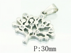 HY Wholesale Pendant 316L Stainless Steel Jewelry Pendant-HY52P0061OV