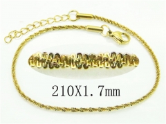 HY Wholesale Bracelets 316L Stainless Steel Jewelry Bracelets-HY70B0519JL