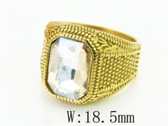 HY Wholesale Popular Rings Jewelry Stainless Steel 316L Rings-HY17R0834HJE