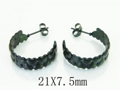 HY Wholesale Earrings 316L Stainless Steel Earrings-HY70E1300LC