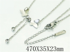 HY Wholesale Necklaces Stainless Steel 316L Jewelry Necklaces-HY19N0482ME
