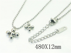HY Wholesale Necklaces Stainless Steel 316L Jewelry Necklaces-HY19N0476NF